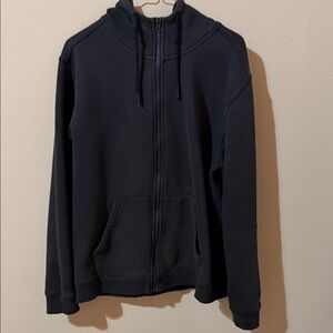 DSG Men's Dark Gray Zip Up Sweater